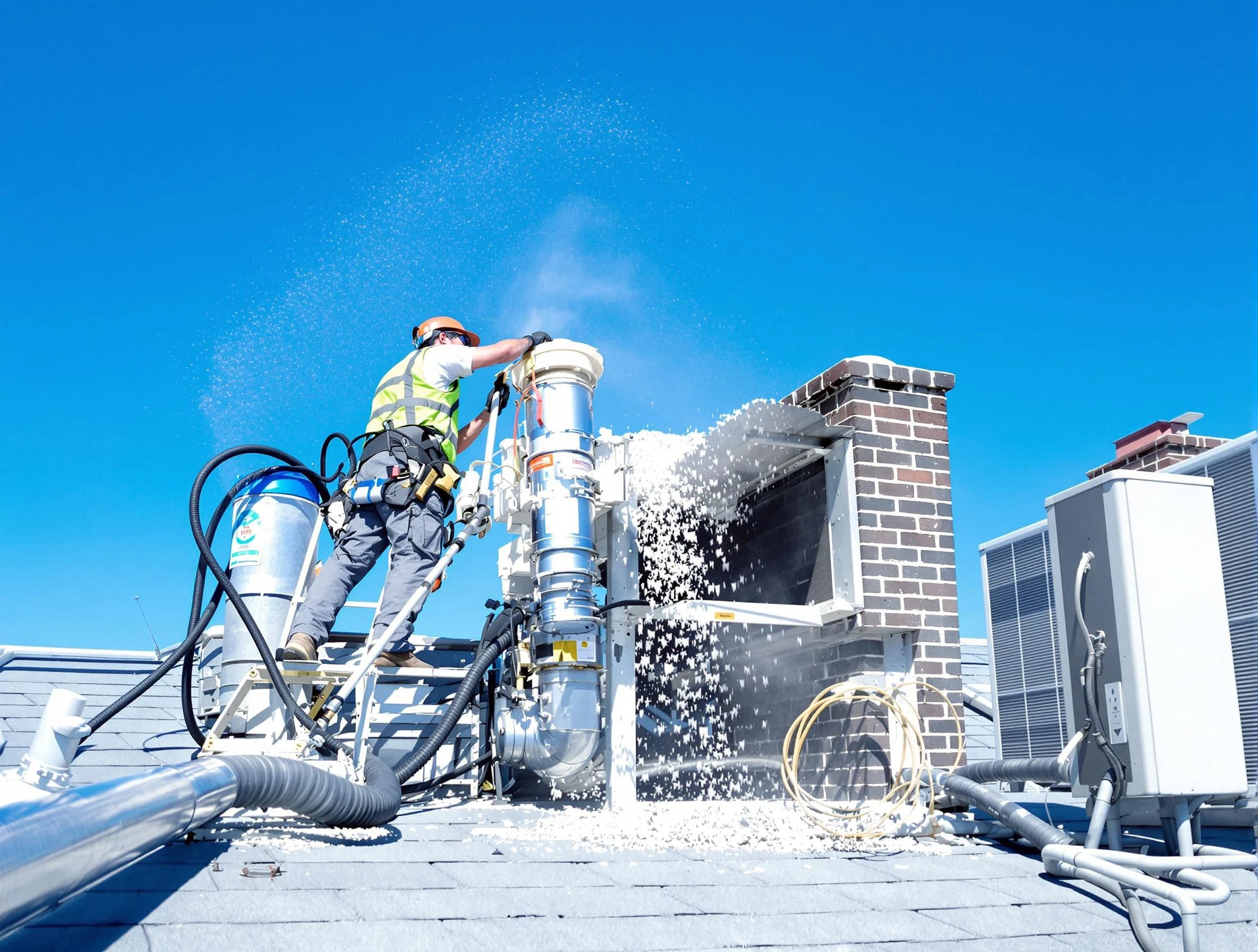Expert roof dryer vent cleaning by Moody Dryer Vent Cleaning in Moody