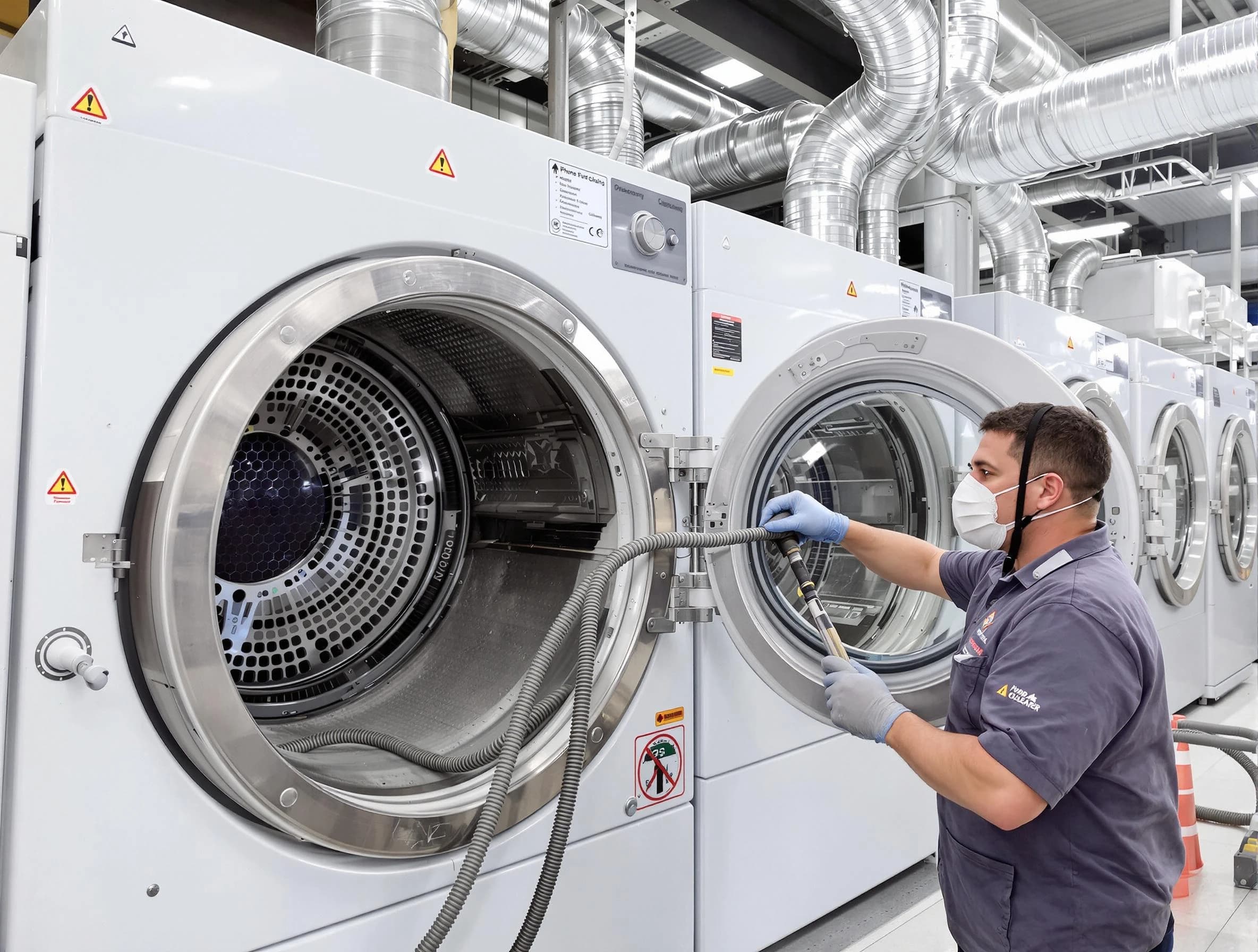 Industrial-grade dryer vent cleaning by Moody Dryer Vent Cleaning in Moody