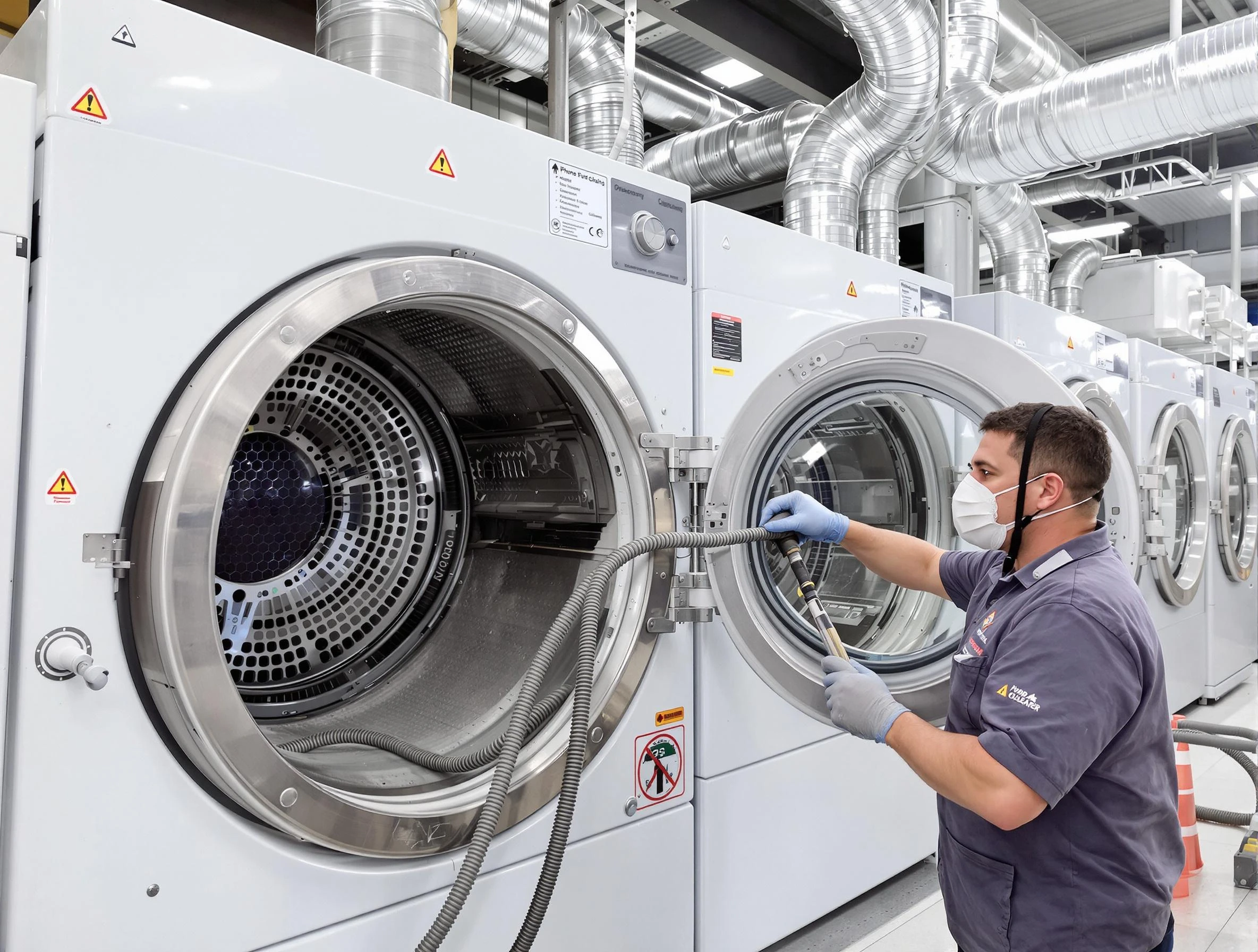 Industrial-grade dryer vent cleaning by Moody Dryer Vent Cleaning in Moody